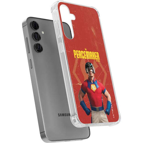 DC Comics Peacemaker John Cena Galaxy S24 Plus Clear Case